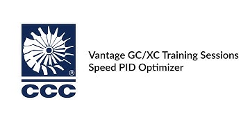 Vantage GC/XC Trainings - Speed PID Optimizer