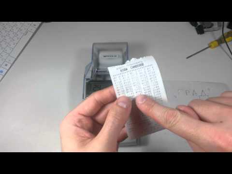 Программирование заголовка чека Элвес-МК