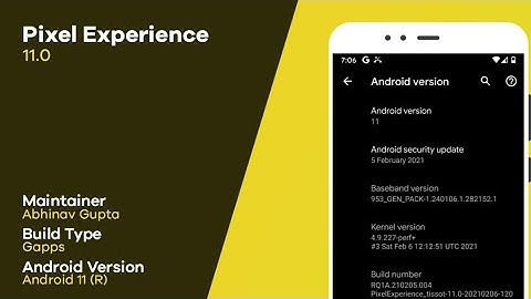 Pixel Experience New Feb Update Android 11 Review on Mi A1