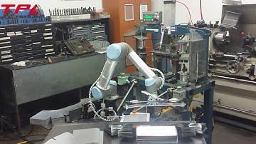 TPA ứng dụng cánh tay robot cộng tác UR vào CNC machine tending
