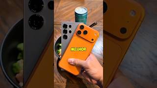 QUAL É MELHOR? IPHONE 17 PRO MAX VS GALAXY S25 ULTRA! #shorts