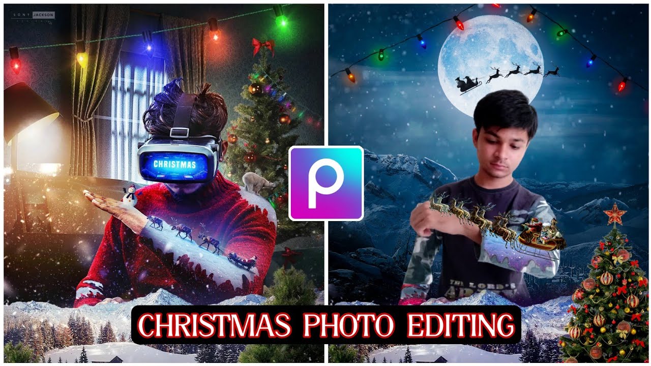 Christmas Photo Editing Tutorial || Sony Jackson New Photo Editing || Dark Eagle Editz ||