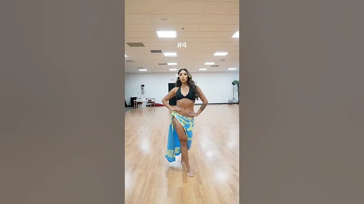 8 different ways to TIE your pareo / sarong 🌴 #dance #polynesian #pareo #tahitiandancing