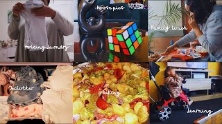 A PRODUCTIVE HOMEBODY VLOG | Lots if cooking, visiting family