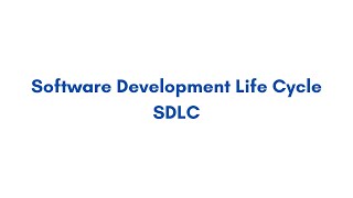 Introduction To Software Development LifeCycle | What Is Software Development | SDLC | BA Role SDLC