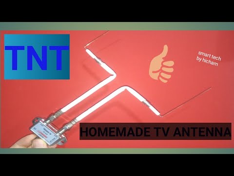 Vidéo: Comment Faire Une Antenne TV à La Maison