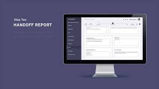 High Fidelity Prototype Sample of the EMR Shift Handoff Tool