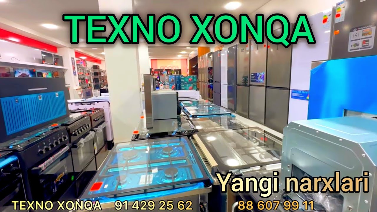TEXNO XONQA | ТЕХНО ХОНКА | МАИШИЙ ТЕХНИКА НАРХЛАРИ