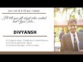 YouTube for Intermediate Creators - A Webinar with Divyansh | On Mark Academy