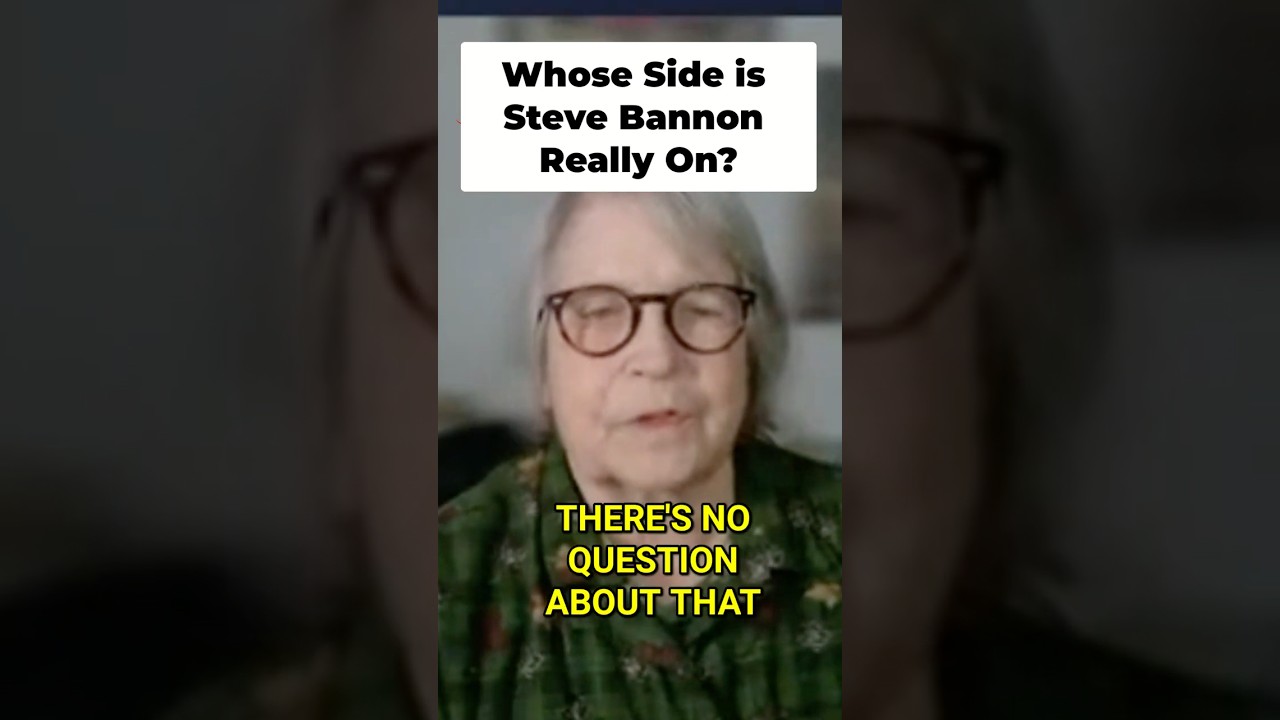 Whose Side is Steve Bannon Really On? #shorts