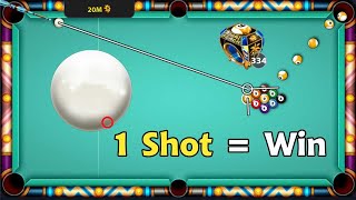 Miami 334 Ring OMG 🤯 1 Shot = Win Golden Break 8 ball pool screenshot 2