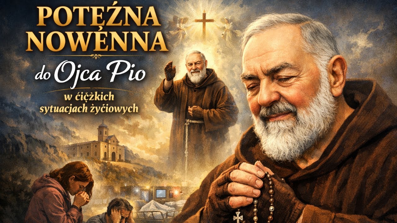 ✝️Gdy życie boli – nowenna do Ojca Pio o cud i nadzieję🙏