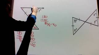 Isosceles and Equilateral Triangle Practice
