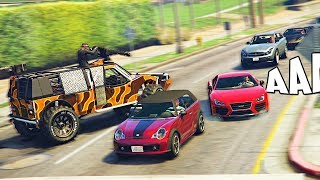 GTA 5 ОХОТА НА ВЫЖИВШИХ - 12 ВЫЖИВШИХ ЧЕЛОВЕК И ОГРОМНАЯ ТЕРРИТОРИЯ! НАЙДЕТ ХОТЯ БЫ ПОЛОВИНУ??