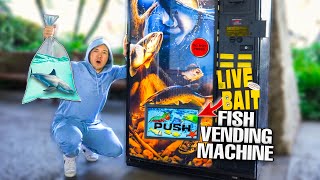 BUYING ALL The DO NOT PRESS From The LIVE FISH VENDING MACHINE!