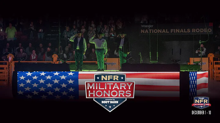 The 2022 #WranglerNFR Military Honors presented by...