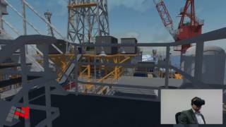 Vision4D Offshore helideck Demo
