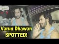 Varun dhawan spotted at his gym in khar  top news just4u