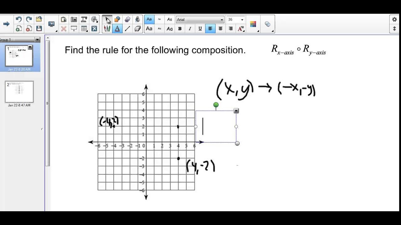 Reflection Composition Composition of Reflections - YouTube