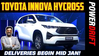 Toyota Innova HyCross - The Business Class MPV |  First Look, Detailed Walkaround | PowerDrift