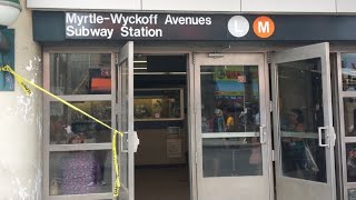 Elevators At Myrtle-Wyckoff Avenues Station (L) (M) Trains 