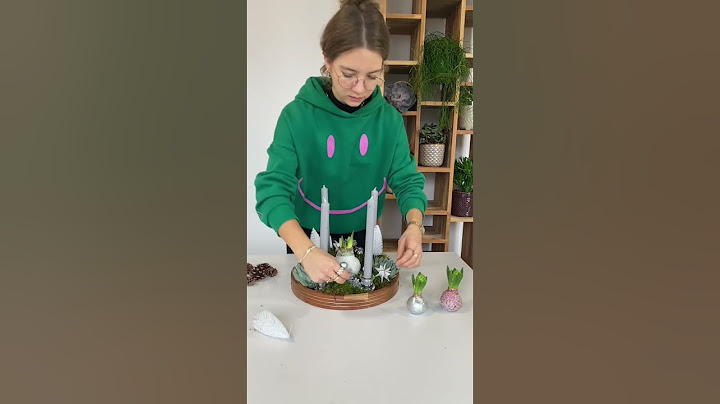Lianas Kreativ-Zeit: Deko Board mit gewachster Amaryllis, Sukkulenten & Kerzen
