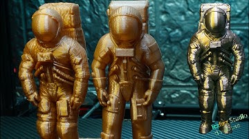 Apollo Astronaut Timelapse 3D Printing support free remix stl model in blender download available