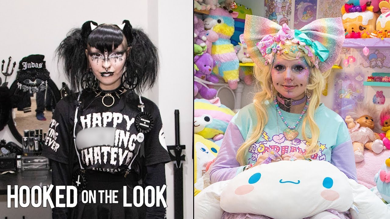 The Goth Who Lives With A Lolita Doll | HOOKED ON THE LOOK