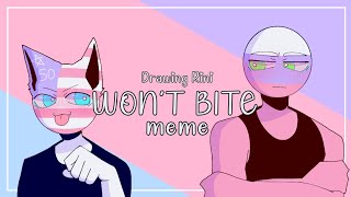 WON'T BITE Meme // Countryhumans | RusAme //