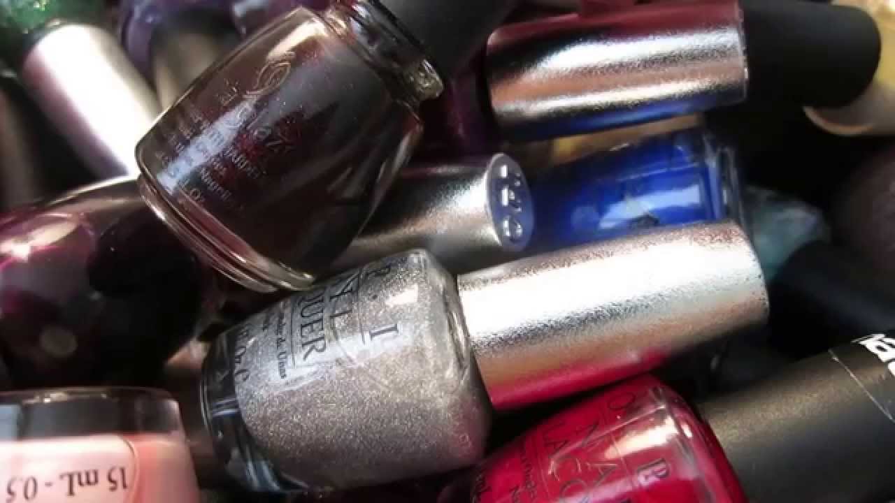 nail polish rummaging ~ 44 mins