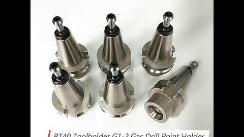 BT40 Toolholder G1-2 Gas Drill Point Holder for Stoneworking CNC