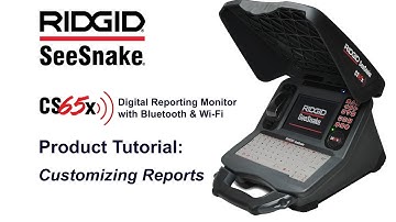 CS65x Tutorial - Customizing Reports