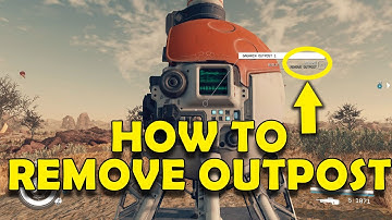 Starfield - How to Remove Outposts (Delete Outpost Beacon)