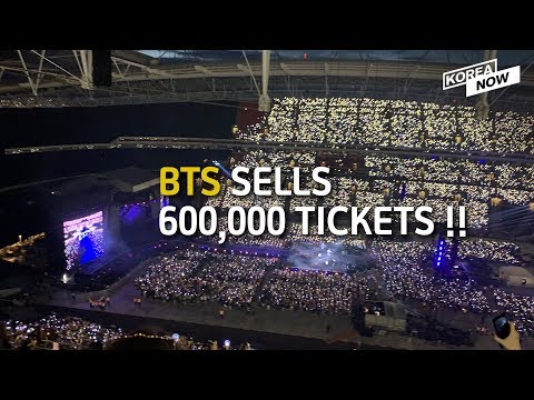 BTS' world stadium tour sells 600,000 tickets / 2 N.Korean fishermen to defect to South
