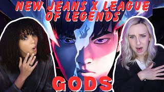 COUPLE REACTS TO GODS ft. NewJeans (뉴진스) (Official MV) Worlds 2023 Anthem - League of Legends