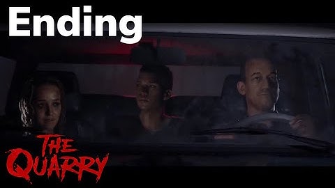 THE QUARRY Gameplay Walkthrough Ending FULL GAME - No Commentary