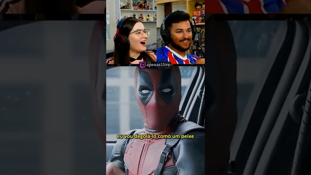 Deadpool ensinou bem kkkkkkk #react #deadpool #shorts