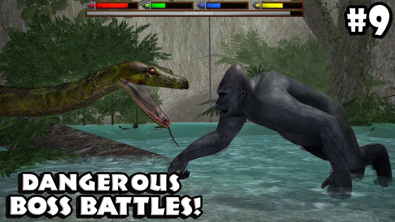 Ultimate Jungle Simulator - Boss Battles - Android/iOS - Gameplay Episode 9