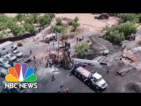 Urgent Rescue Mission For 10 Mexican Miners Trapped Hundreds Of Feet Underground