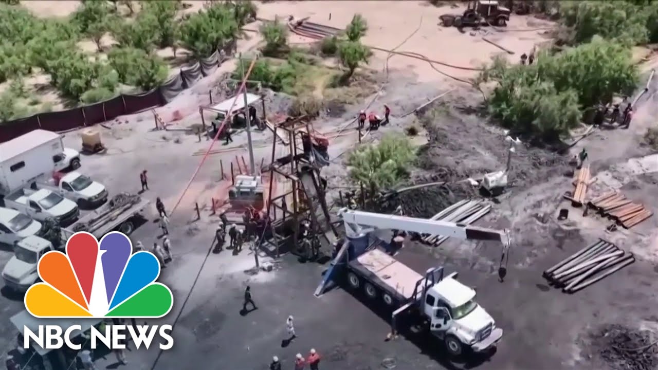 Urgent Rescue Mission For 10 Mexican Miners Trapped Hundreds Of Feet Underground