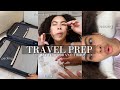 TRAVEL PREP VLOG! nails, waxing, threading &amp; packing