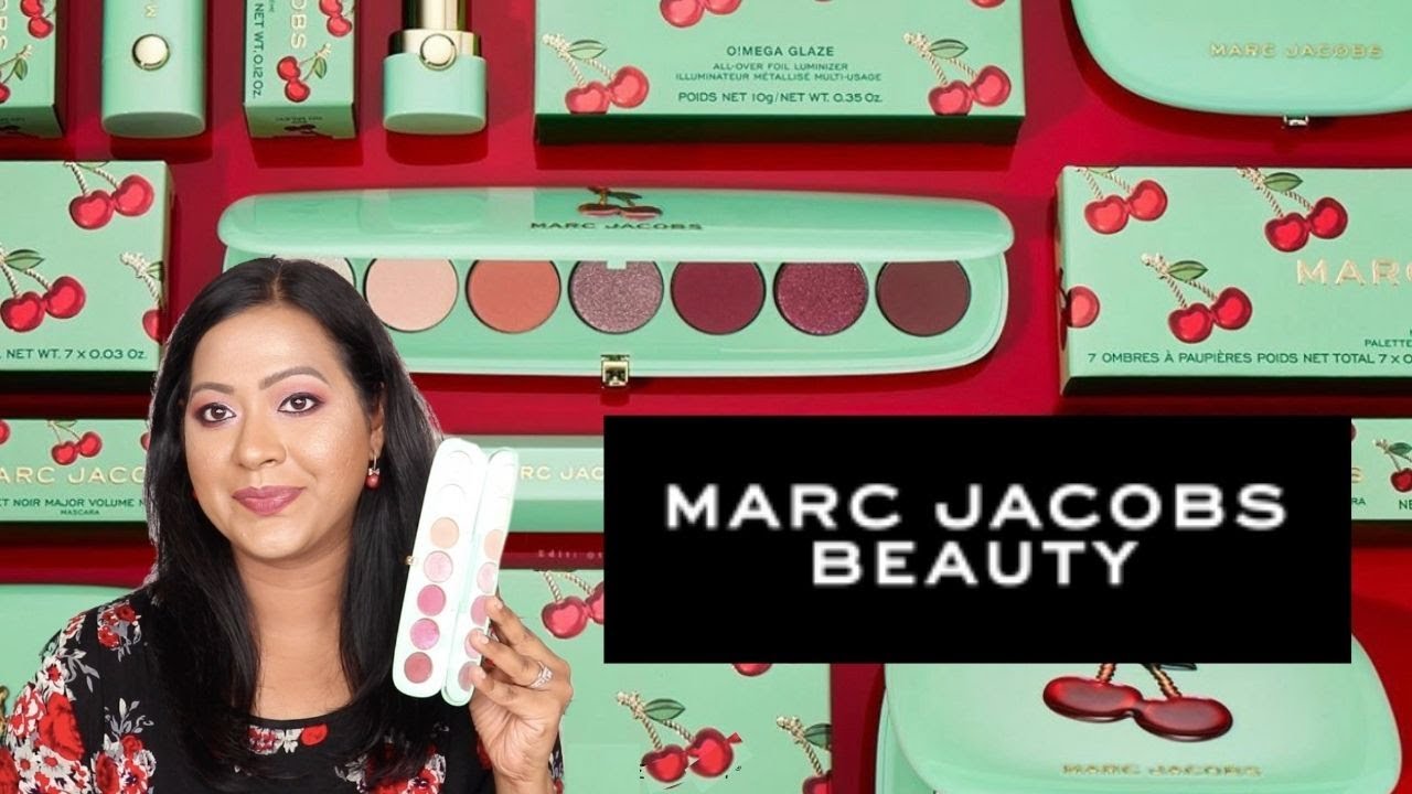 MARC JACOBS CHERRIFIC EYE-CONIC HOLIDAY 2020 PALETTE | Very Merry Cherry Edition Review
