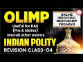 Start Indian Polity Revision | Class 04 | Online Individual Mentorship Program