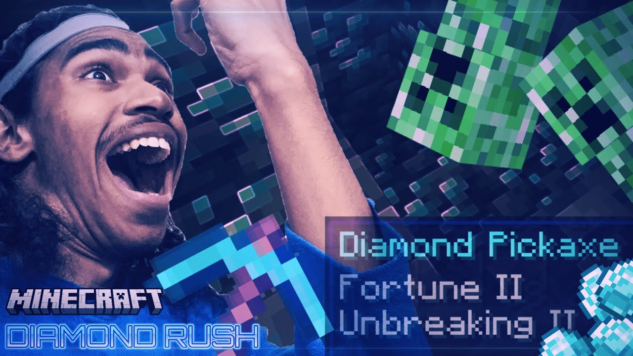THE CREEPER LAND DIAMOND RUSH | Minecraft (EP12) - YouTube
