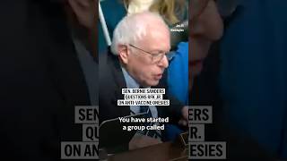 Sen. Bernie Sanders questions RFK Jr. on anti-vaccine onesies