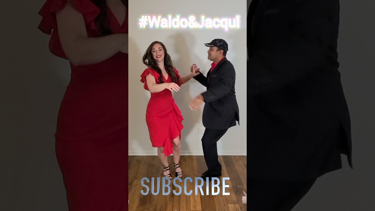 Paso "V" En La Bachata | Bachata Dominicana | Clases De Baile Online | Waldo & Jacqui