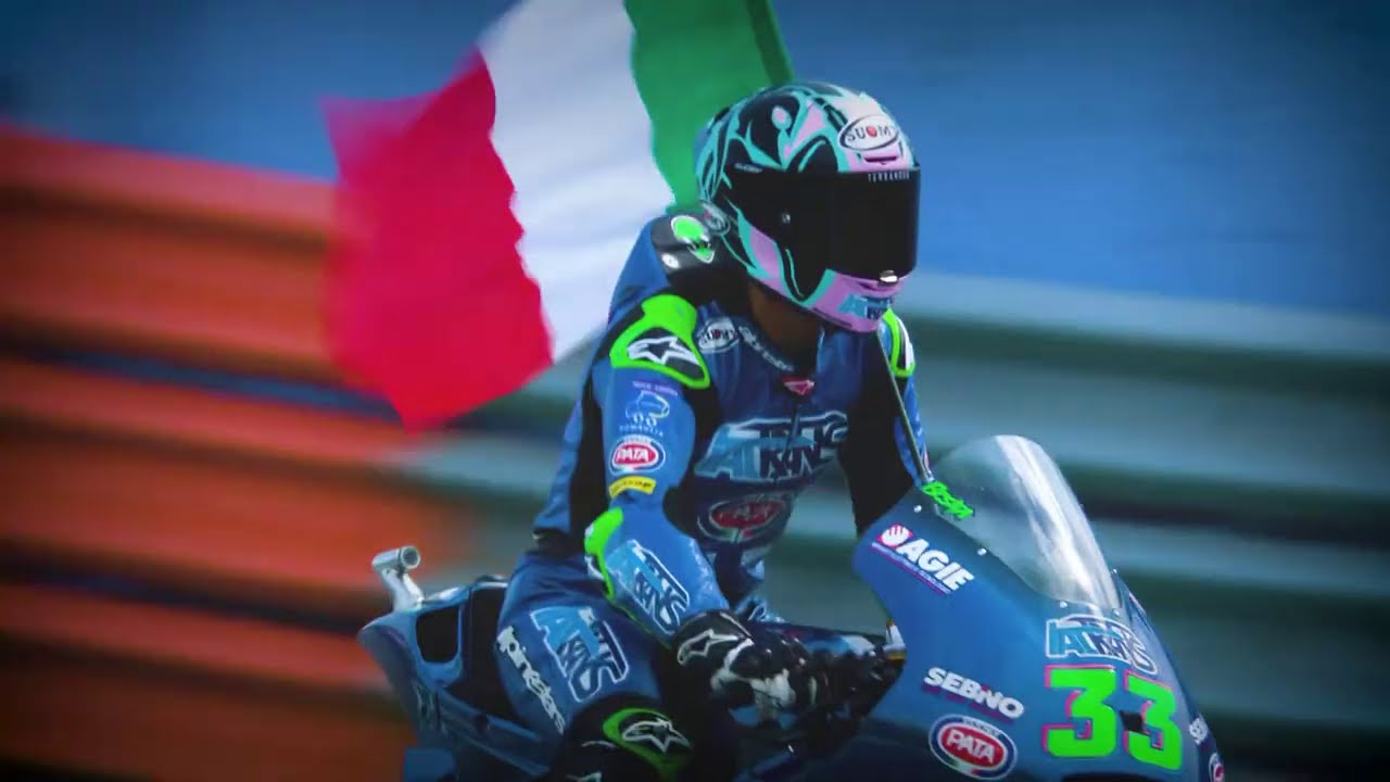 Enea Bastianini is the 2020 Moto2™ World Champion! 