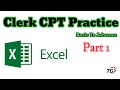 Punjab and Haryana High Court Clerk CPT Practice | Excel Table | Part 1