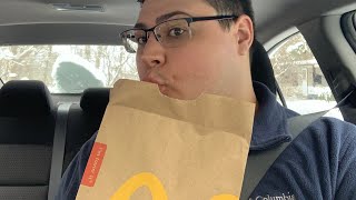 VLOG | trying the new McDonald’s donut sticks lmfao