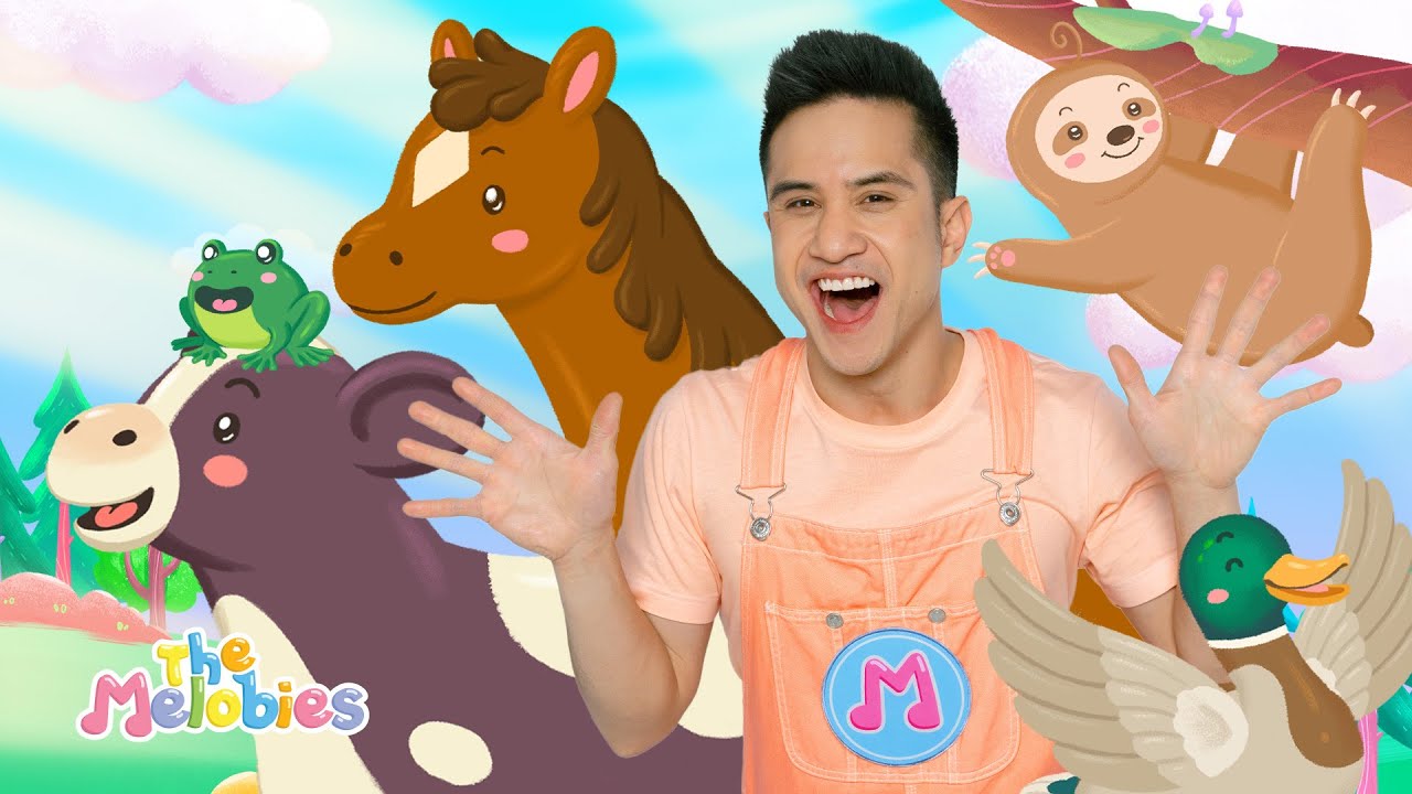 Animal Songs for Kids | Melobies | Kid Songs & Nursery Rhymes